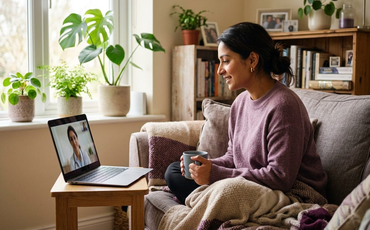 Online consultation from home